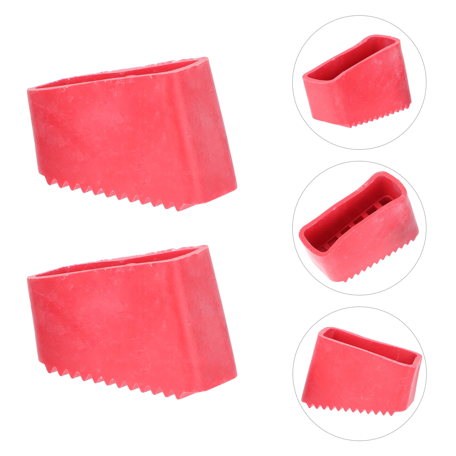 2Pcs Folding Ladder Feet Protective Covers Safe Ladder Foot Pads for Home