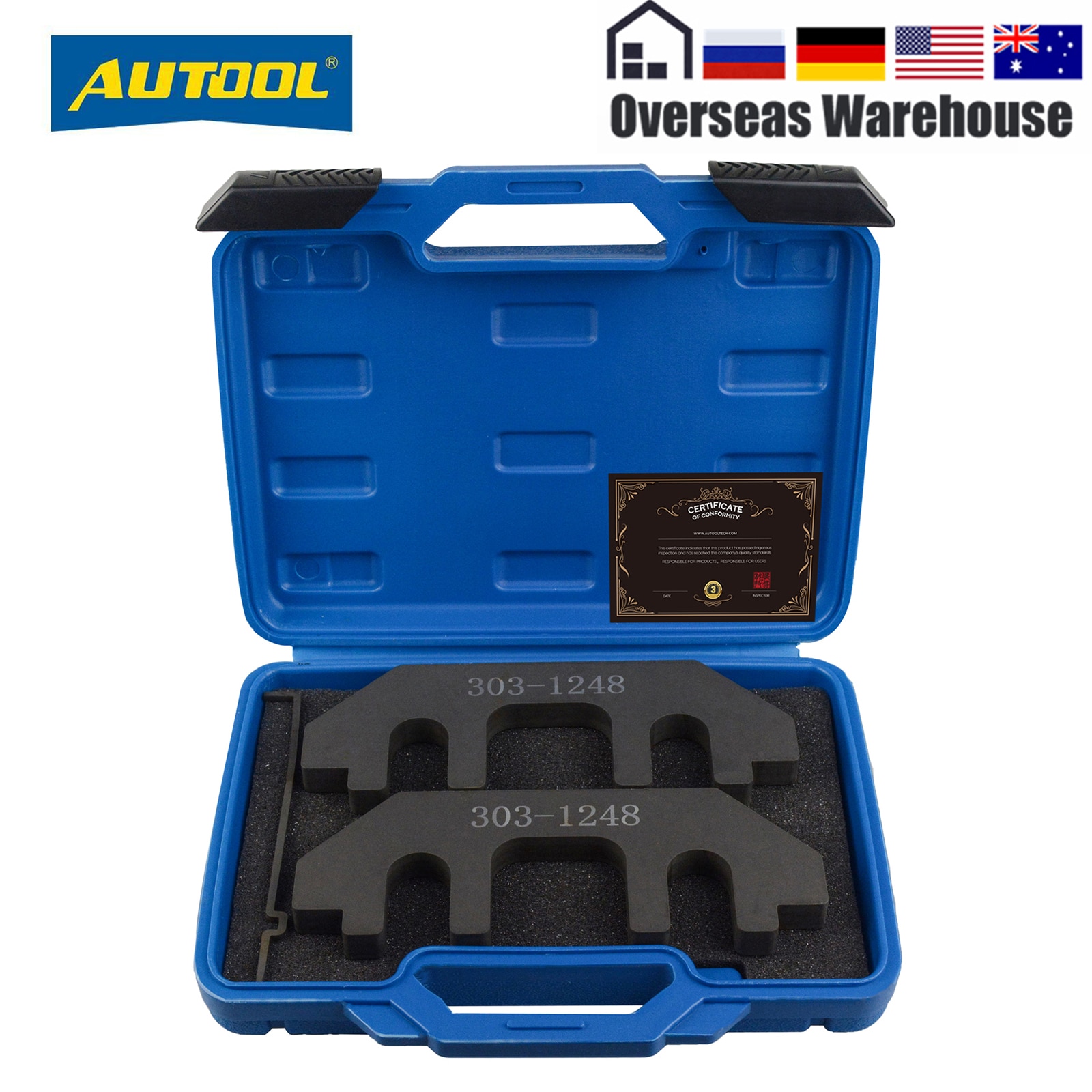 AUTOOL Car Engine Camshaft Timing Chain Alignment Tool For Ford Sharp World Mustang Explorer MKX 3.5 3.7 4.0 V4 Cam Timing Tool
