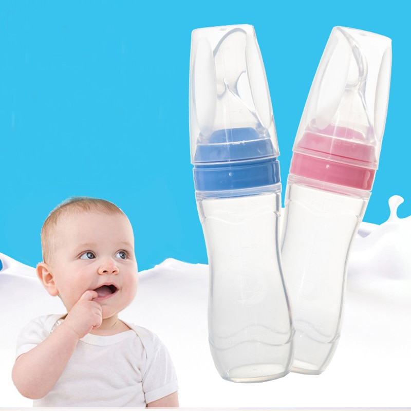 Food vegetable juice sweet potato mud Silicone Feeding Spoon for Baby Utensils Set Auxiliary children Infant Children Tableware