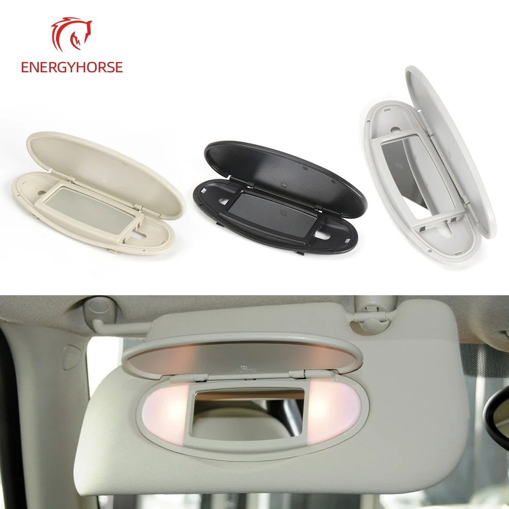For Mini Cooper New Car Sun Visor Mirror Cover Makeup Mirror Cover For BMW MINI R55 R56 R60