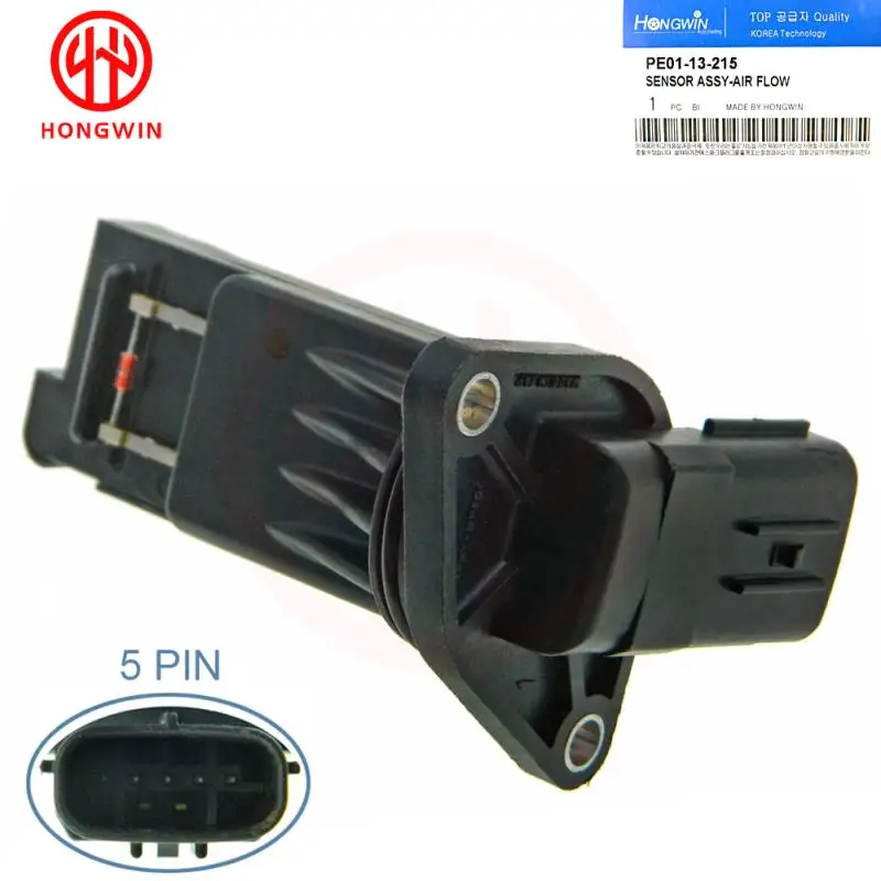 PE01 PE01-13-215  PE0113215 E5T62271 Mass Air Flow Meter Sensor MAF For MAZDA CX5 3 6 2.0L 2.3L 2.5L