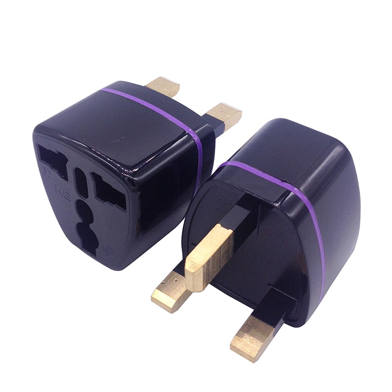 Brass Universal american Kr european AU EU To US UK Power plug adapter USA Israel Brazil Travel Adapter plug converter Korea