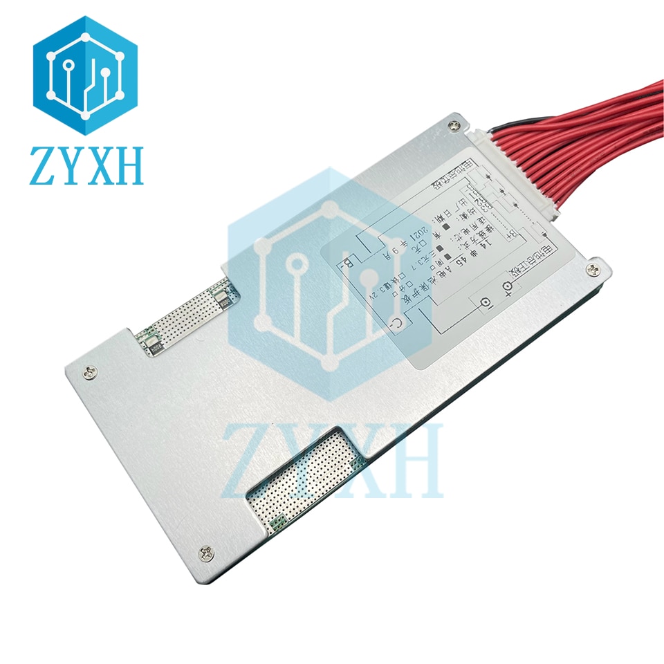 BMS 14S 52V 45A 3.6V 3.7V 18650 Li-ion Battery Packs Balancer Charge Board Common Port Short Circuit Protection For Escooter
