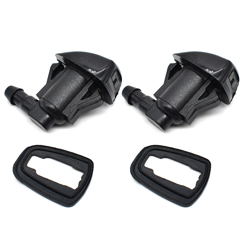 2Pcs Car Front Windshield Water Spray Wiper Nozzle 85381-AE020 For Toyota E120 Corolla Camry Sienna