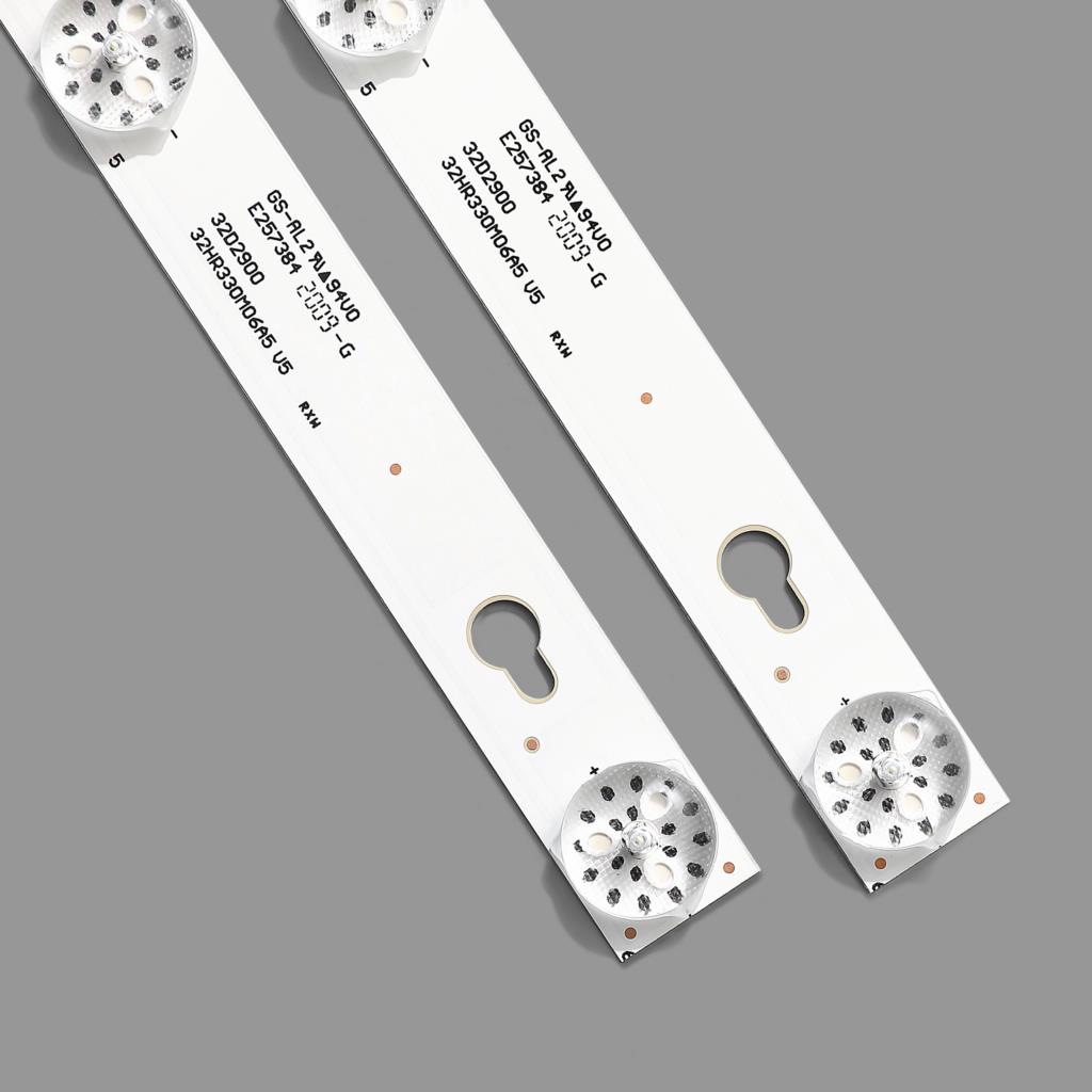 2 pieces/lot 6LED LED Backlight Strip For Thomson 32HB5426 TCL 32L2600 TL32P1A 4C-LB3206-HR03J HR01J TOT_32D2900 32HR330M06A5