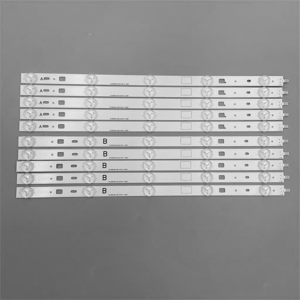 10pcs/kit LED strip 5lamp For Sony 40"TV 2013Sony40A 2013Sony40B KDL-40W605B NS4S400DND01 KDL-40R353B KDL-40R485A DL-40R353