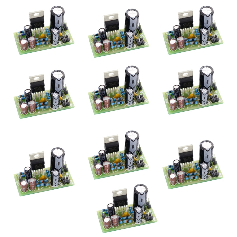 1pcs TDA2030A Electronic Audio Power Amplifier Board Module DC 9V-24V Mono 18W Computer Active Speakers DIY Kit