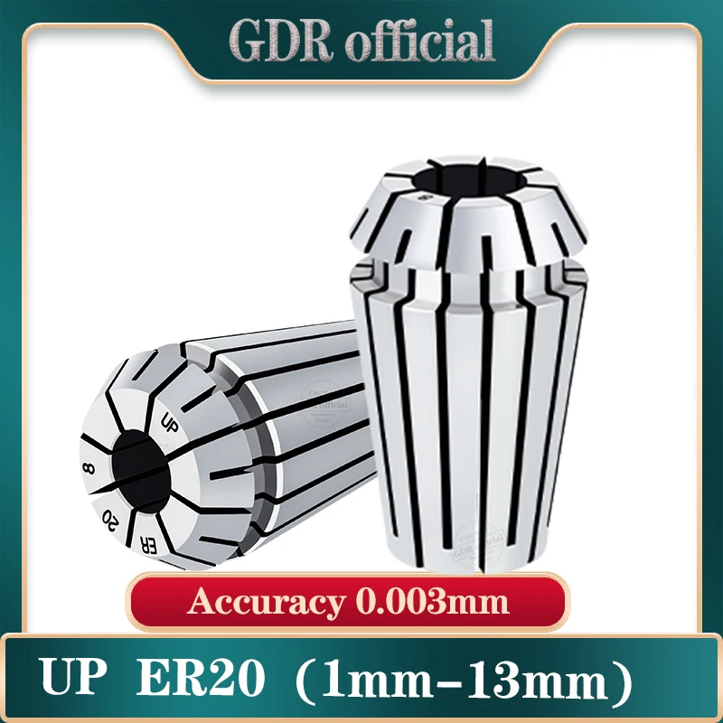 ER20 collet UP ER Collet Chuck ER20 Collet Precision 0.003 1mm-13mm ER20 Collet High Precision
