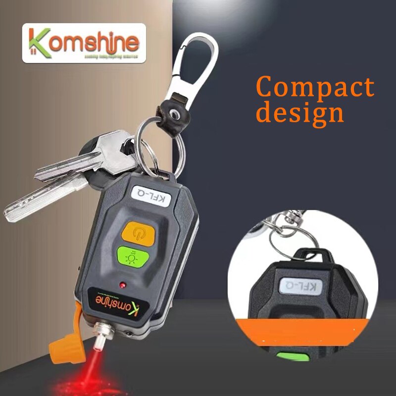 Mini komshine KFL-Q Visual Fault Locator Optical Fiber Cable Tester Fiber Optic Fiber Break Checker 5-25KM VFL Red Light