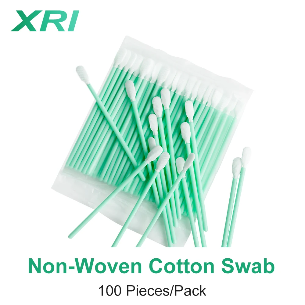 100Pcs/Lot Nonwoven Cotton Swab Size L70/100/121/160mm Dust-proof For Cleanning Focus Lens And