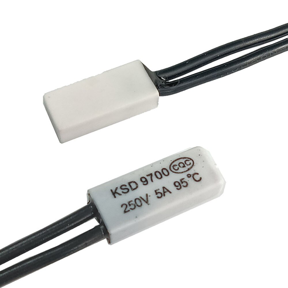 KSD9700 10A 250V 40~150 Degree (N.C.) Normally Closed/ Open Temperature Switch Bimetal Disc Thermostat Thermal Protector Bracket