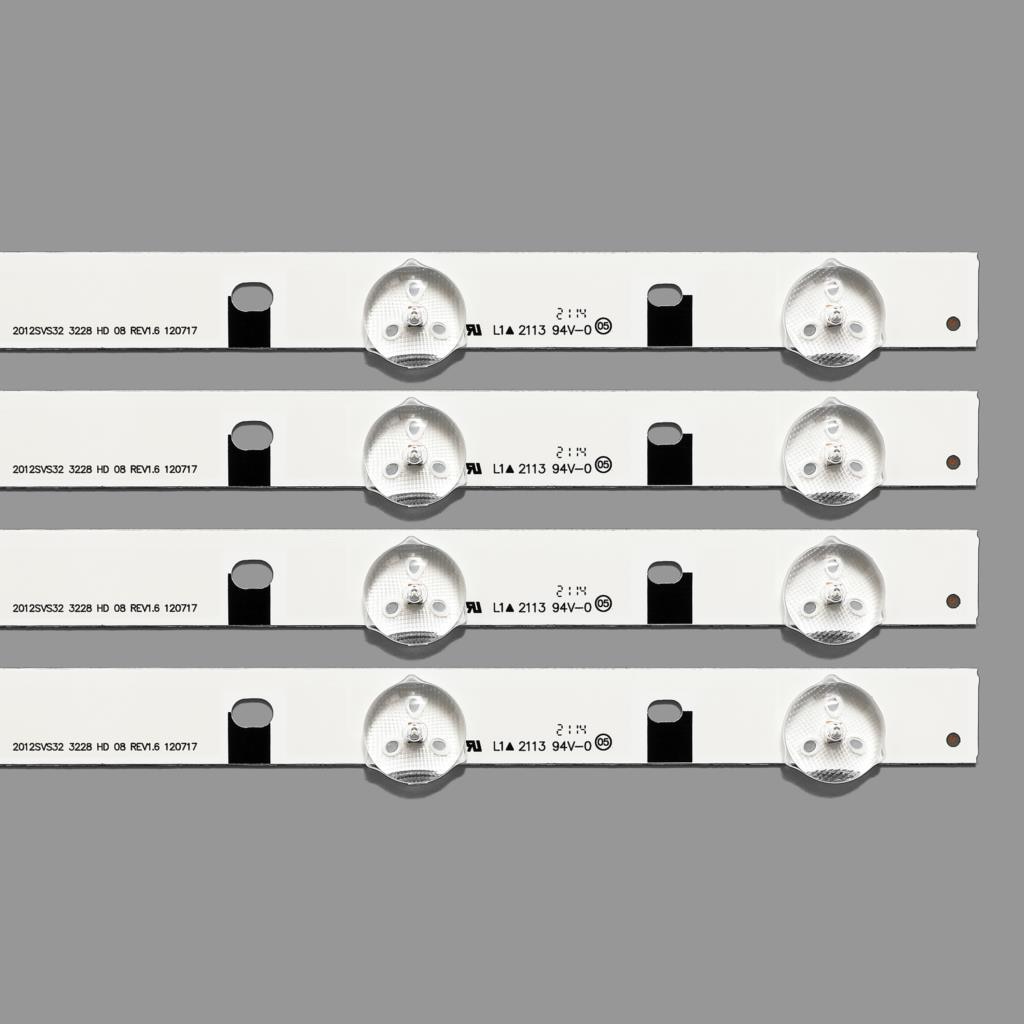 New Kit 4PCS 8LEDs 580mm LED backlight stirp for UE32EH4000W D1GE-320SC0-R3 BN96-24145A 32H-3535LED-32EA