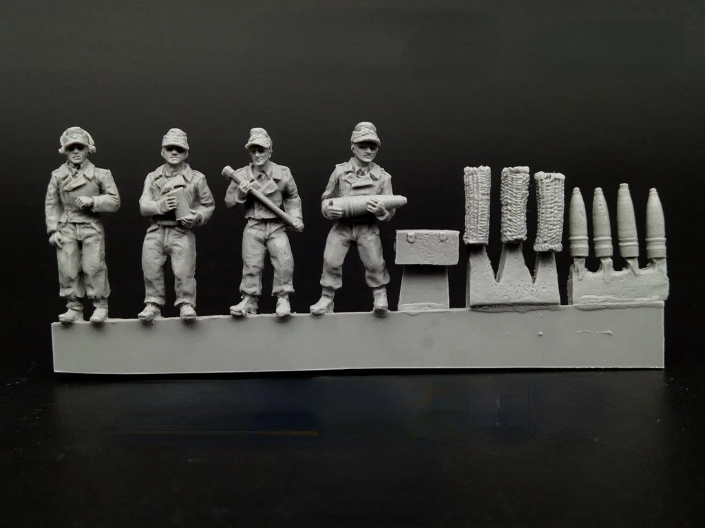 1/72 Scale Die-cast Resin Figure 150mm Assault Gun Artillery Model Assembly Kit Unpainted Free
