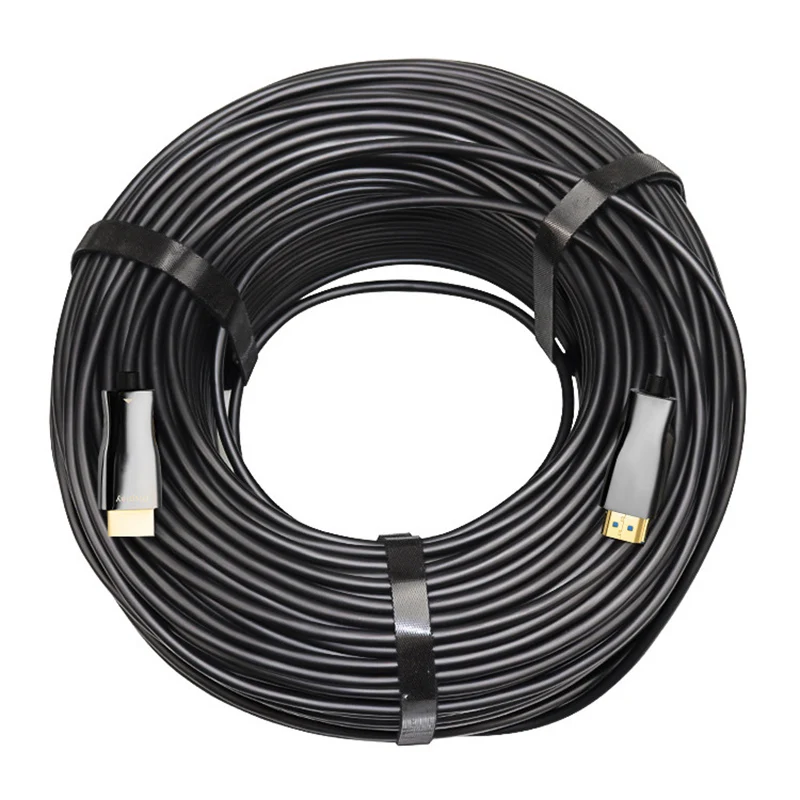 HDMI Fiber Optical Cable 4K 60Hz HDMI Fiber Extension Cable 18Gbps High Speed HDR Male to Male for