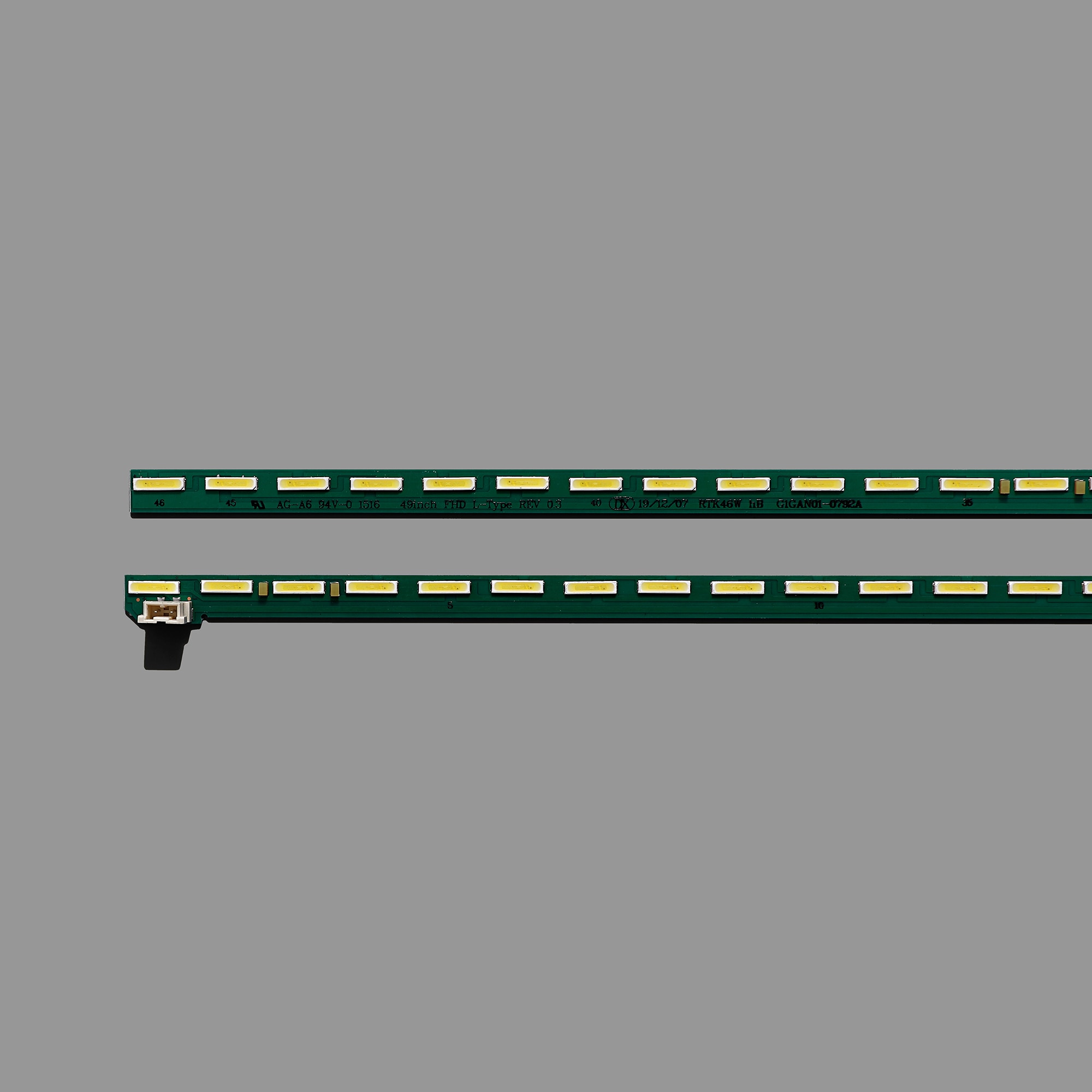 2pcs LED Strip for LIG 49inch FHD L+R Type REV 0.3 MAK63267301 49LF5400 49LF5410 46LED 535MM 100%NEW