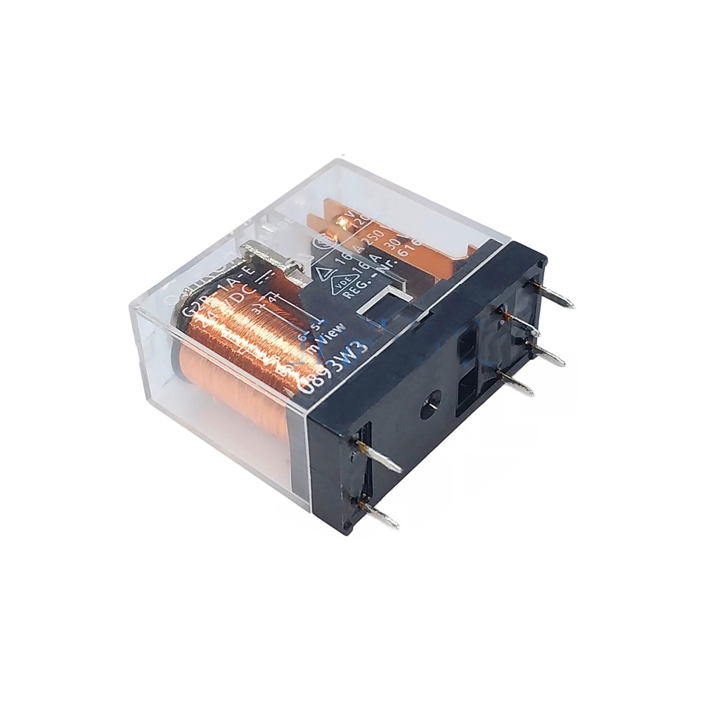 Relay DIP6 G2R-1A-E- 12VDC 24VDC DC12V DC24V 16A