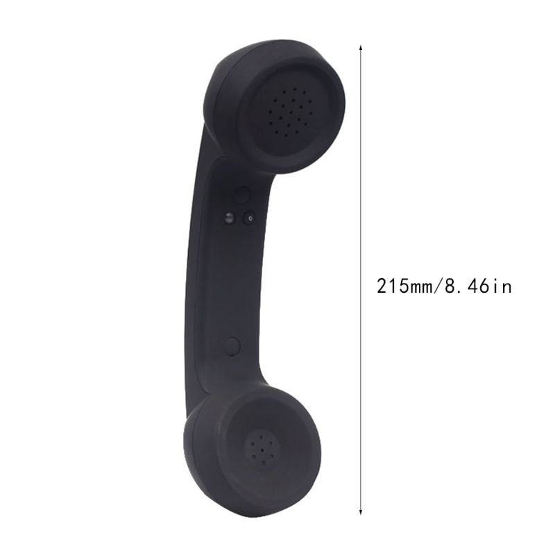 Universal Wireless Bluetooth-compatible 2.0 Retro Telephone Handset Radiation-proof Receiver Headphones for Mobile Phone