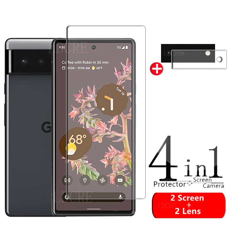For Google Pixel 6 Glass For Google Pixel 6 Screen Protector Film Transparent Tempered Glass For Google Pixel 6 A 7 6A Lens Film