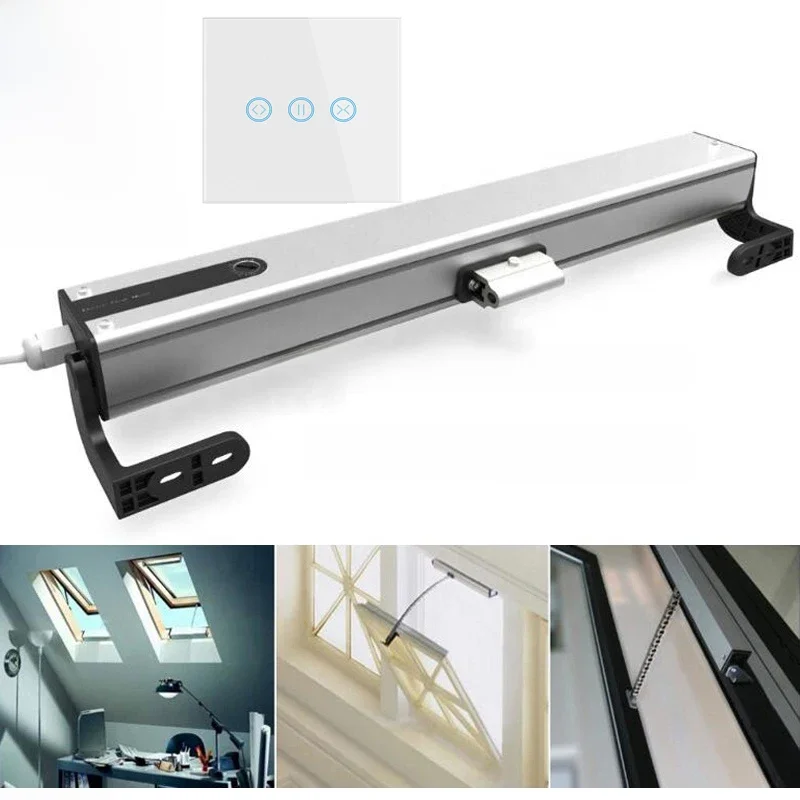 Tuya wifi or zigbee smart switch home automation Adjustable Length 100~400mm AM56 Chain autovent