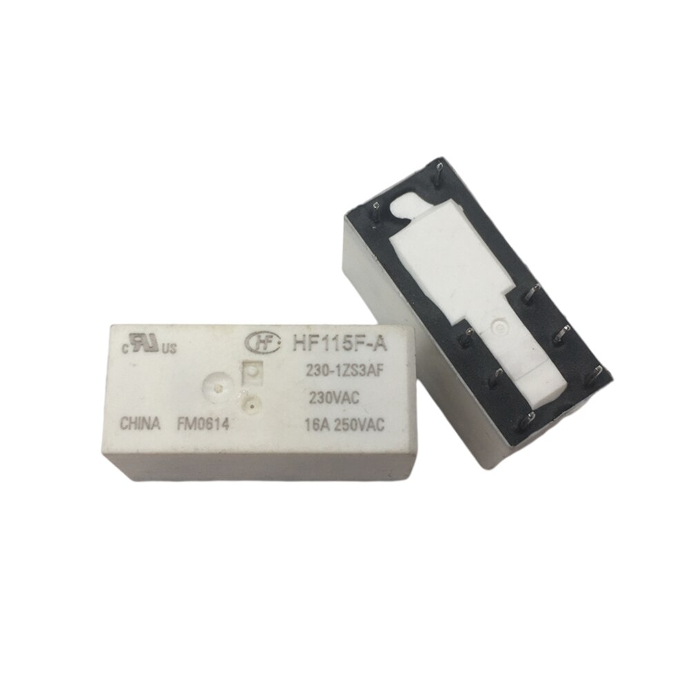 1PCS/lot 100% New Relay HF115F-A 230-1ZS3AF HF115F-A-230-1ZS3AF HF115F A 230 1ZS3AF 16A 8PIN One on one off