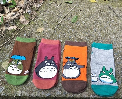 Clearance Women Men Totoro Socks Miyazaki Hayao Movie Cotton Cartoon Anime Funny Novelty Casual Comfortable Fashion Calcetines