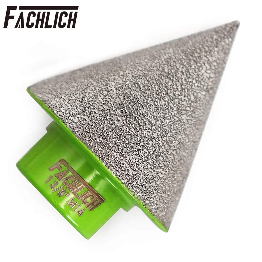FACHLICH 1pc Dia35mm Diamond Chamfer Bits Milling Tile M14 Thread Marble Ceramic Enlarge Hole Opener