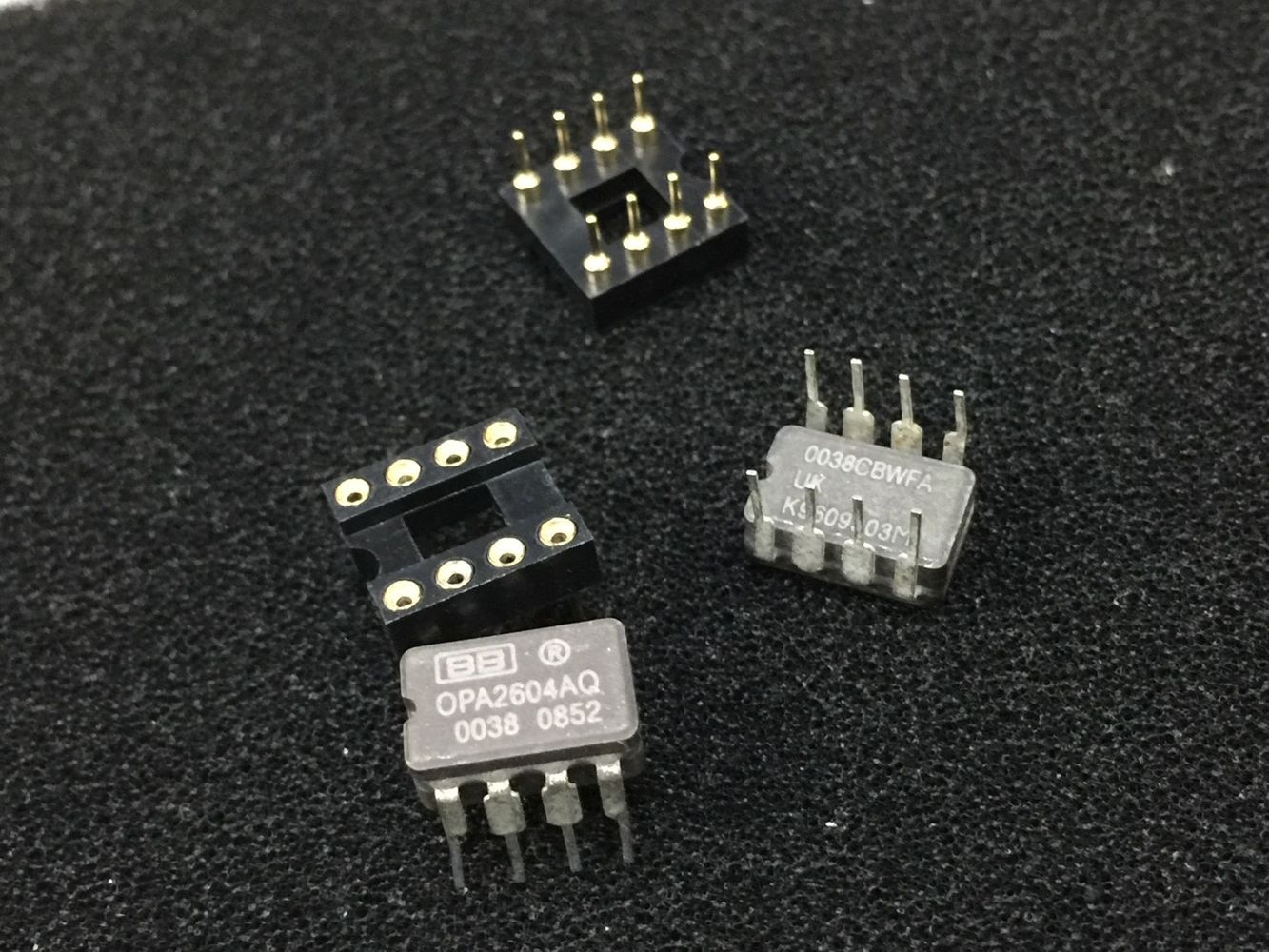 1 pcs OPA2604AQ Dual Op Amp Second-hand Op Amp Operational Amplifier Replace OPA2604AQ LME49720NA AD827JN OPA2132PA