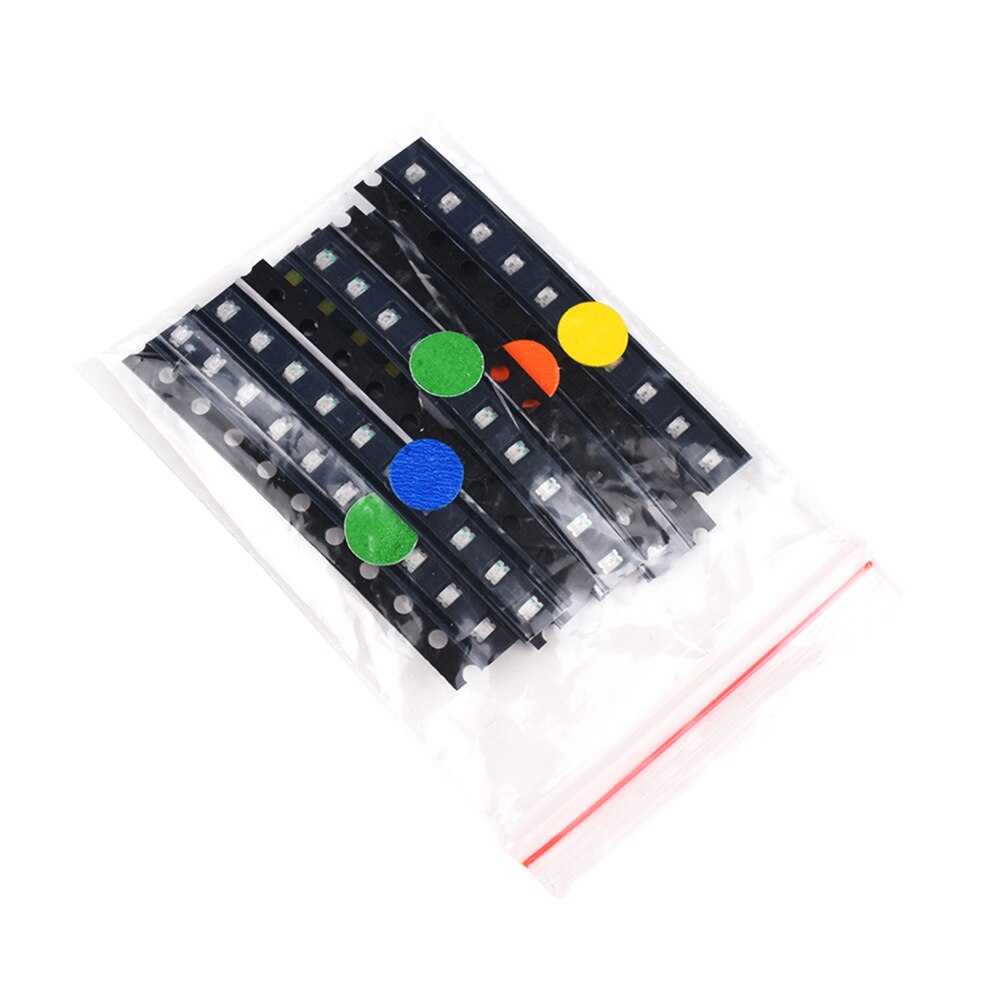 100pcs 1206 SMD LED light Package LED Package Red White Green Blue Yellow 1206 led in stock new original