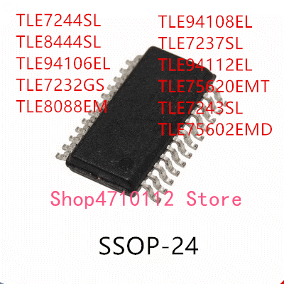 10PCS TLE7244SL TLE8444SL TLE94106EL TLE7232GS TLE8088EM TLE94108EL TLE7237SL TLE94112EL TLE75620EMT TLE7243SL TLE75602EMD IC