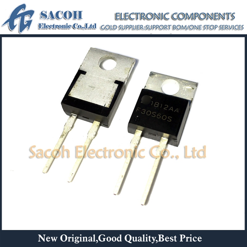 New Original 10PCS/Lot FFP30S60S F30S60S or FFP20U60DN F20U60DN or FFP20UP20DN F20UP20DN TO-220 30A 600V Fast Recovery Diode