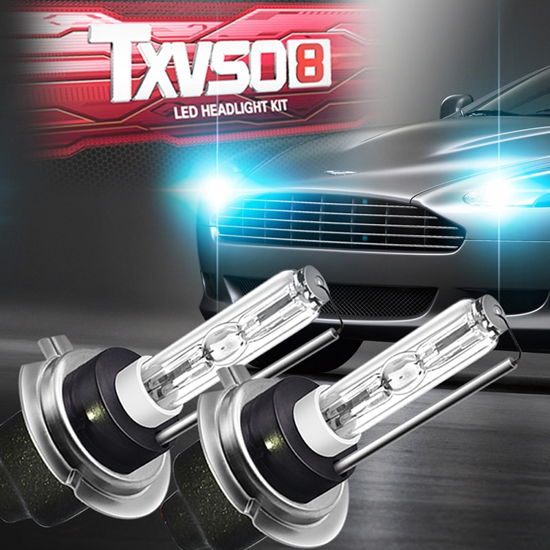 2x Xenon H7 HID Kit 55W Car Headlight Bulbs 12V 5000K 6000K 8000K 10000K 12000K Auto Headlamps Ampoule