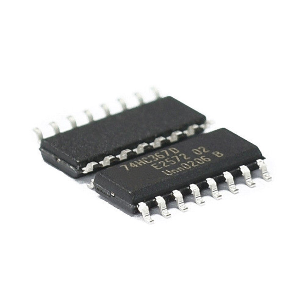 10pcs/lot 100% New original 74HC367D 74HC367 SN74HC367DR HC367 SOP-16 HEX BUFFERS AND LINE DRIVERS WITH 3-STATE OUTPUTS IC