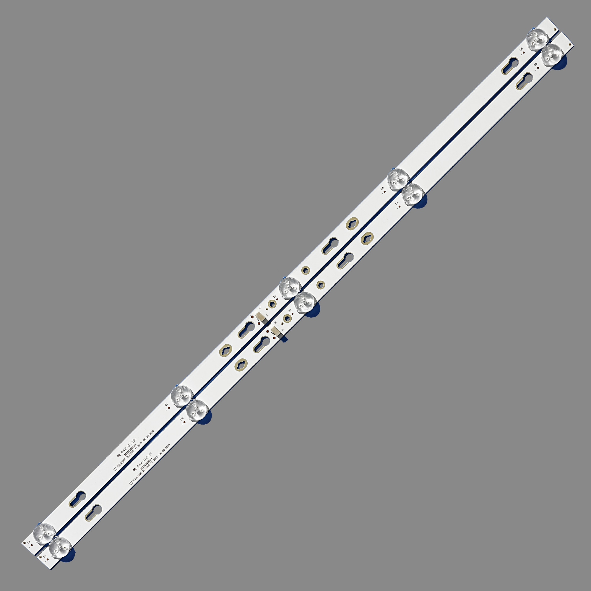 LED Backlight strip 5 lamp For TCL 32'' TV 32F6B LED32D3000 TCL32D05-ZC22AG-12 5S1P 4C-LB320T-ZC3 TC320M04 L32M5-AZ 32