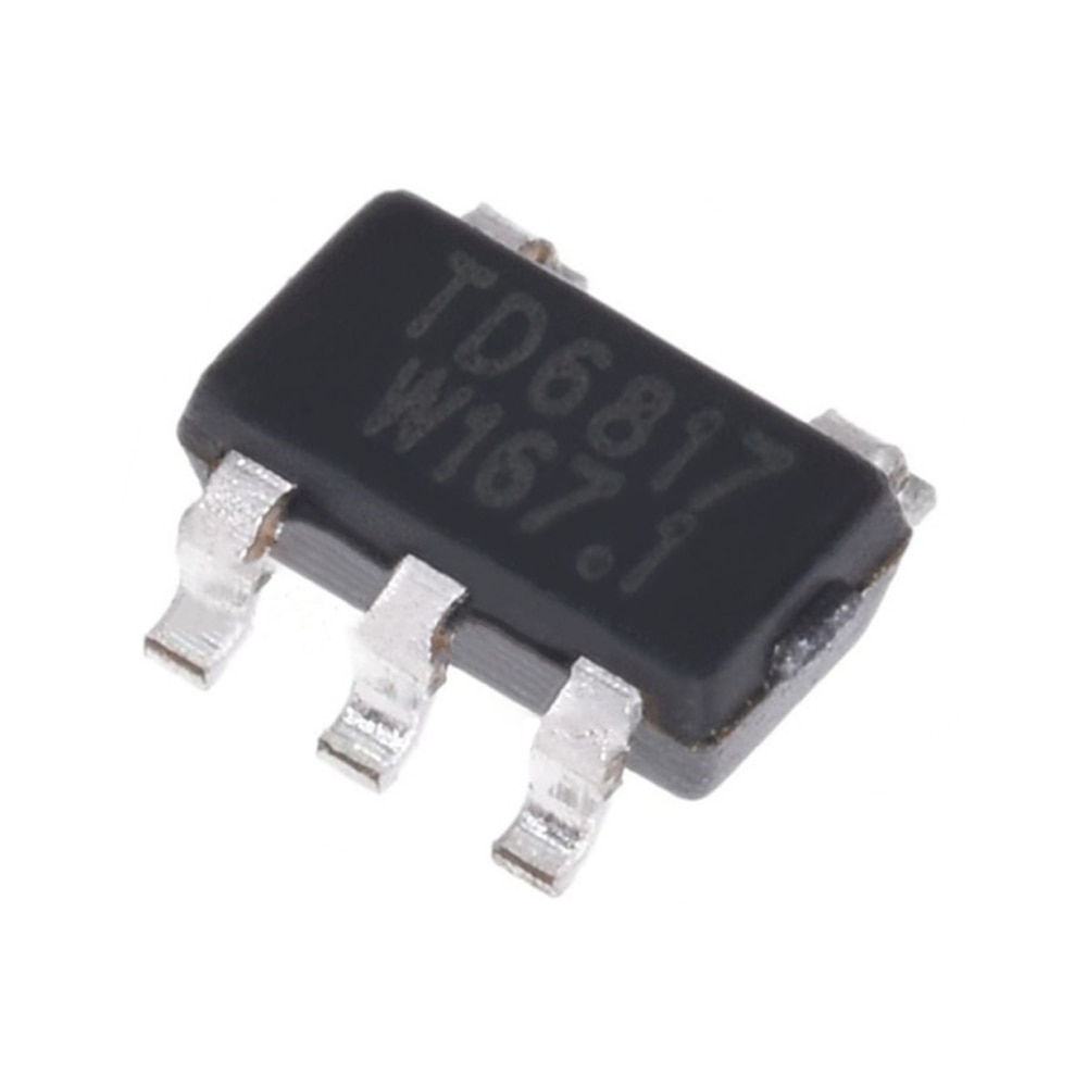 10pcs TD6817 TD6817D 1.5MHz 2A Synchronous Step-Down Regulator Dropout SOT-23-5