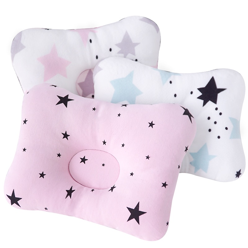 Jamily 1Pcs Bedding Baby Kids Pillow Anti Roll Sleeping Pillow Neck baby head cushion Multifunctional Dropship