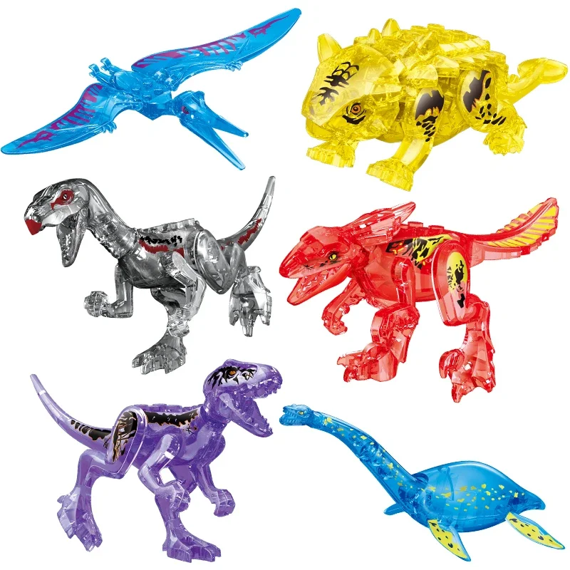 Jurassic Dinosaur Building Blocks Toys Park Compatible Major Brand Gifts Simulation Animal Rex