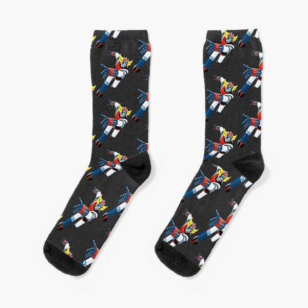 Goldrake Goldorak Manga Japanes 80S Cu Crew Socks Funny Women Best Comfortable Ladies Winter Autumn Breathable Cotton Unisex