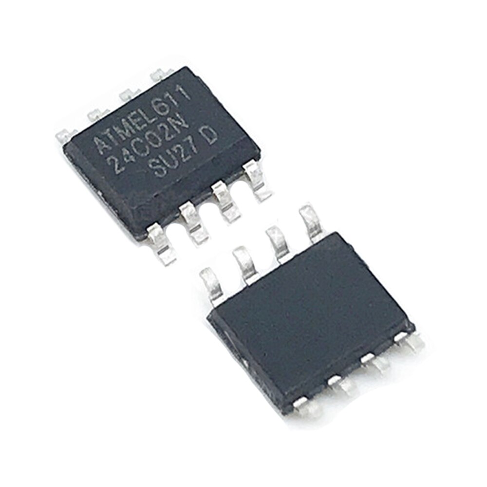20pcs/lot New AT24C02BN-10SU-2.7 AT24C02 24C02N 24C02 24C02BN-SU27 EEPROMs SOP8 2.7V Memory IC