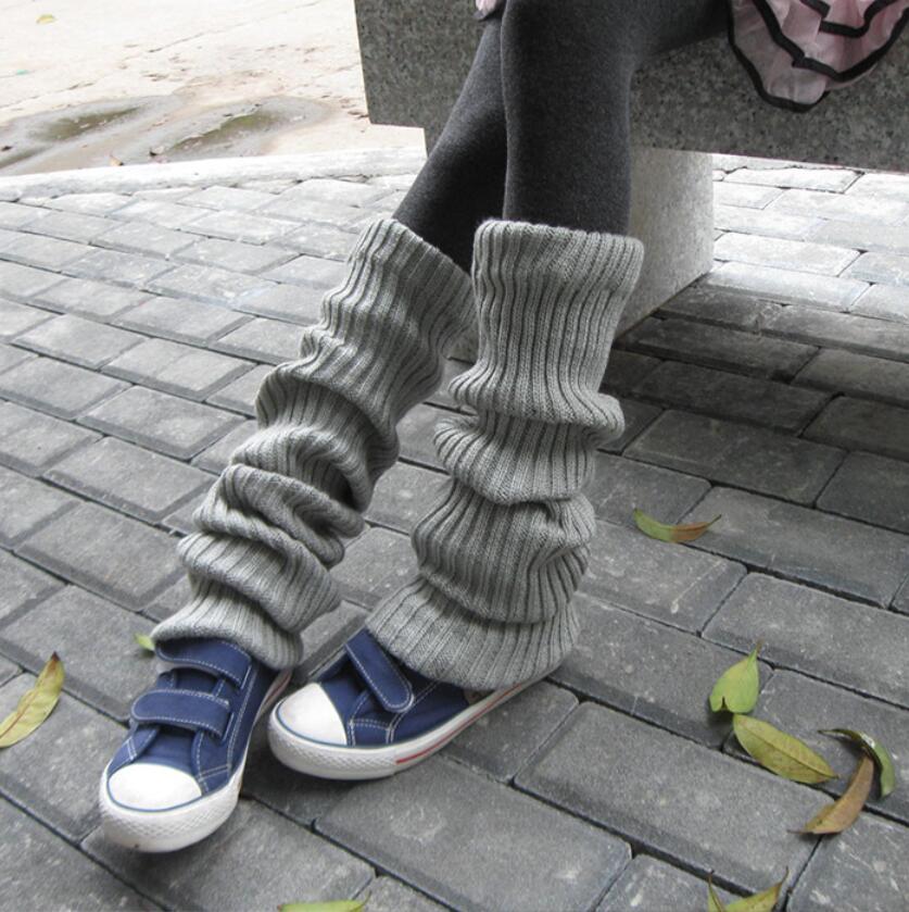 40-70CM OVER KNEE Japanese JK uniform leg warmers Korean Lolita girls' ins LONG socks girls pile up socks Foot warming cove