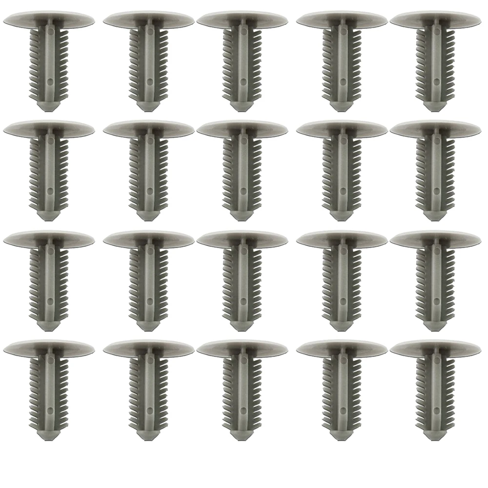 20Pcs Car Interior Roof Headliner Ceiling Clips Rivet Fixing Screw Cap Trim Panel Retainer POM