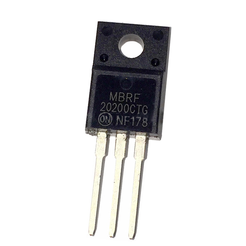 10pcs/lot New MBR20200CT TO-220 20200CT B20200G Dual High Voltage Schotty Rectifier