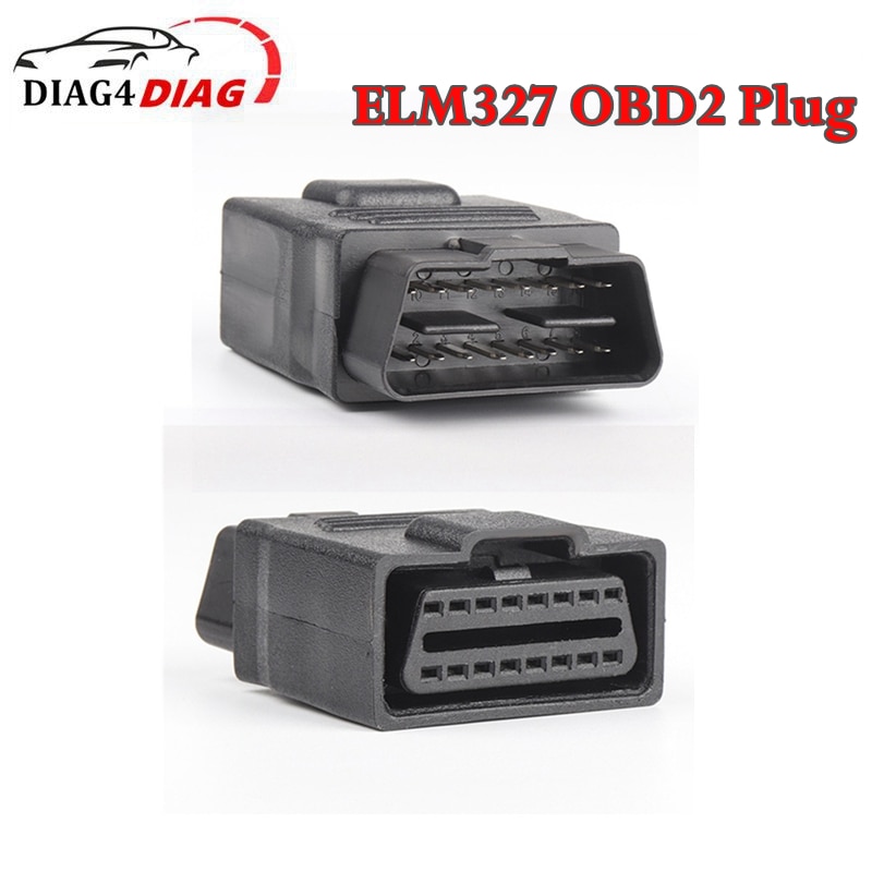 Male to Female 16pin Plug Suitable for ELM327 OBD2 Car Tester Adapter OBD 2 Socket Car Factory Reduce Loss Extension Plug