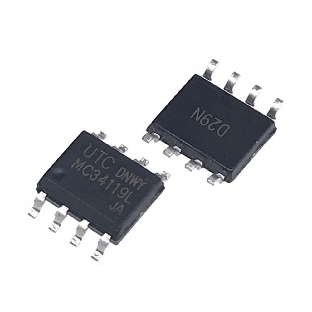 10pcs MC34119DR2 MC34119L Low Power Audio Amplifier SOP-8pin New
