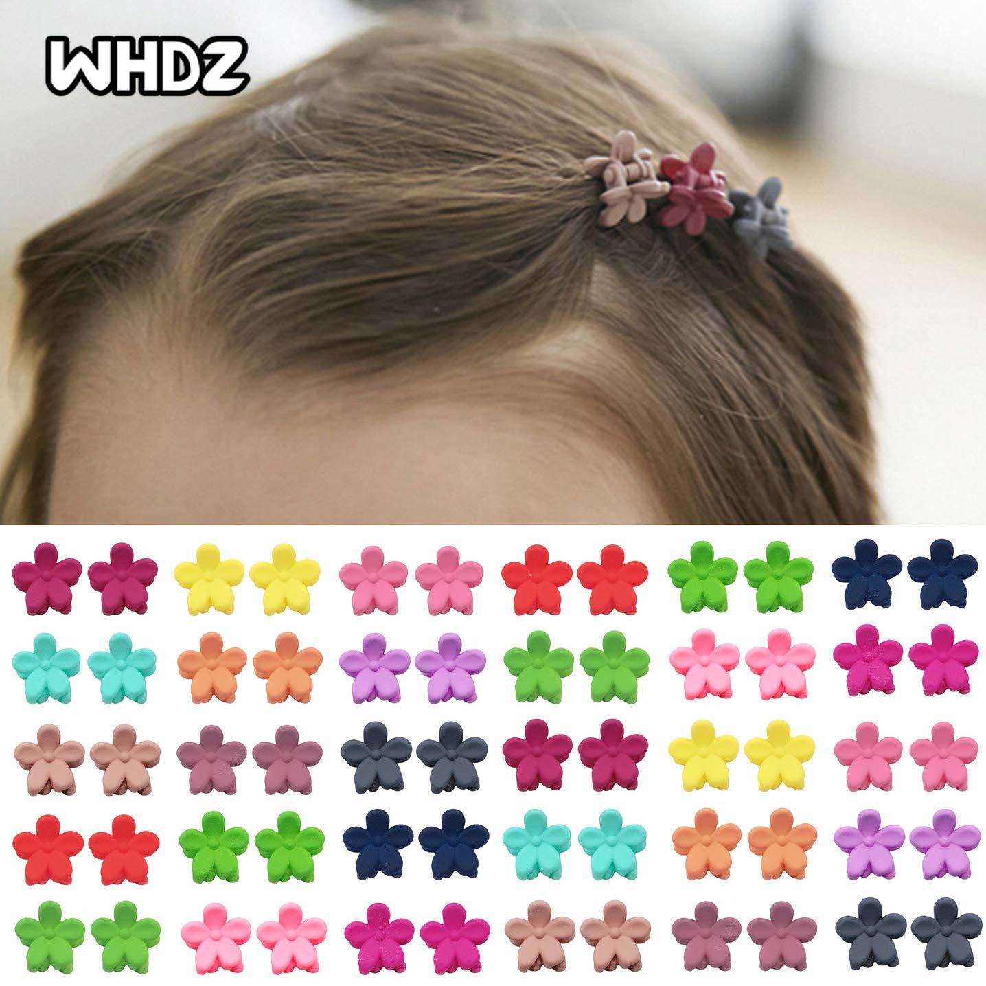 30-piece Baby Girl Mini Hair Claw Clips Flower Hair Bangs Pin Baby Girl Hair Accessories Clips