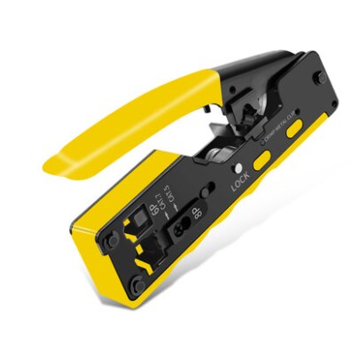 Crystal head network cable pliers Category 7 CAT7 shielded CAT5 Category 6 network tools Crimping pliers Network pliers Category