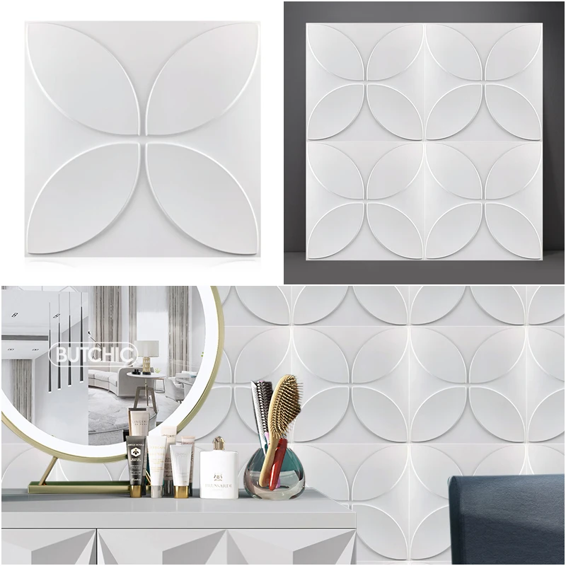30x30cm 3D wall sticker decorative living room wallpaper mural waterproof 3D Wall Panel Mould bathroom kitchen 3D Mould ceiling