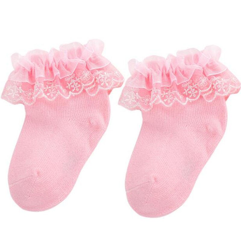 New newborn socks cotton lace princess socks casual fashion baby foot sock