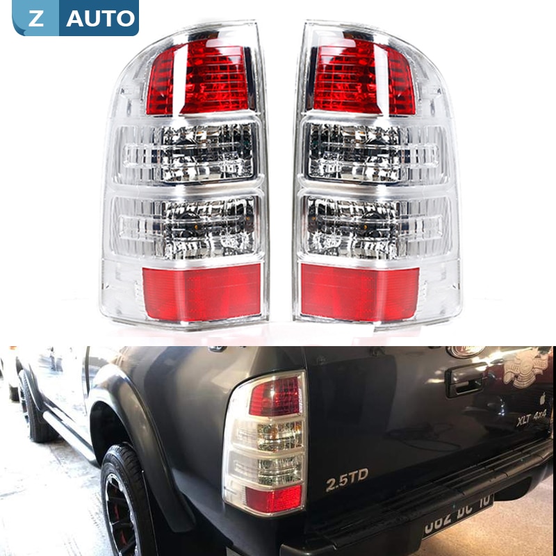 Car Tail Light For Ford Ranger Pickup Ute 2008 2009 2010 2011 Brake Light with Wiring Harness Without Bulb