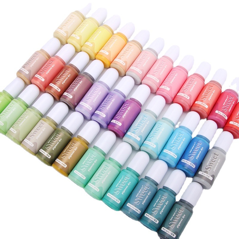 10ml Solid Color Resin Pigment Alcohol Ink Oily Liquid Dye For DIY Epoxy Resin Mold Jewelry Making Tools Handmade Resin Crafts