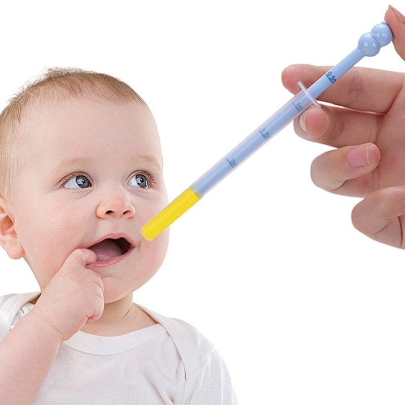 Children Medicines Device Baby Squeeze Drug Feeder With Scale Anti Choking Syringe Type Newborn Safe Medicine Dispenser Safety